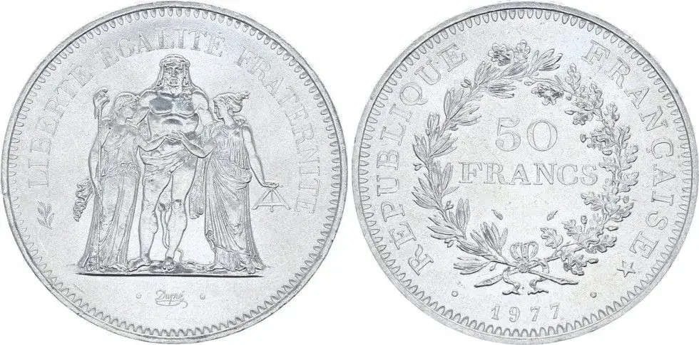 50 francs - Hercule 1965